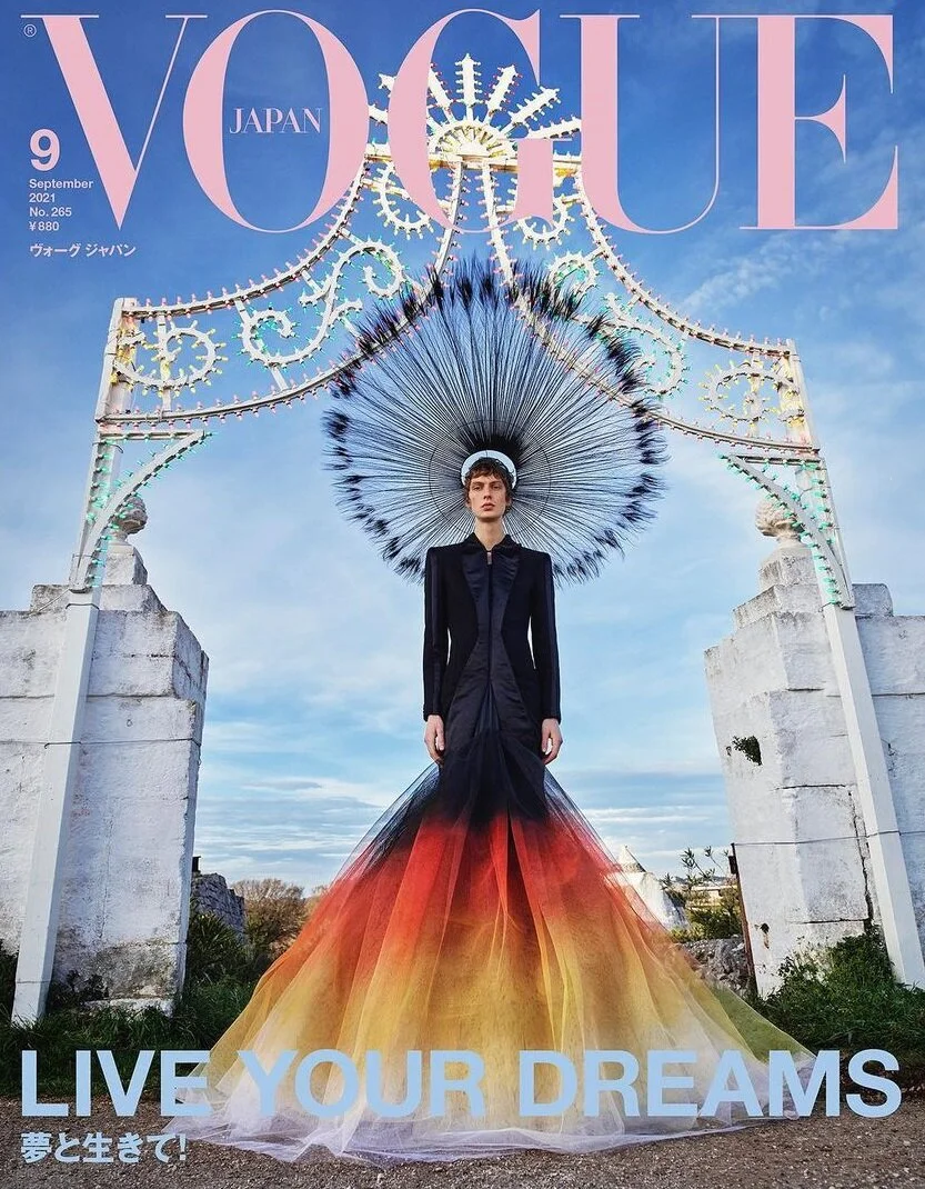 Luigi + Iango Lens Many Vogue Japan September 2021 Covers — Anne